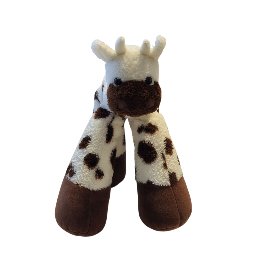 Bestever Brown Spotted Bull Cow Plush